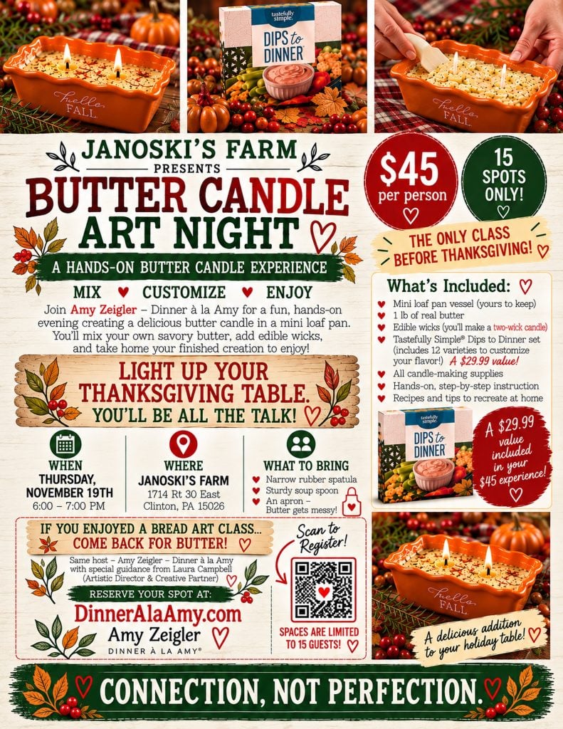 Butter candle art night experience