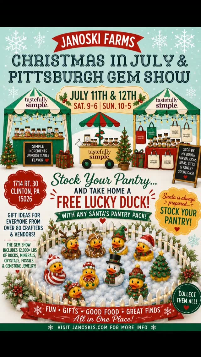 See you this weekend at Janoski's!