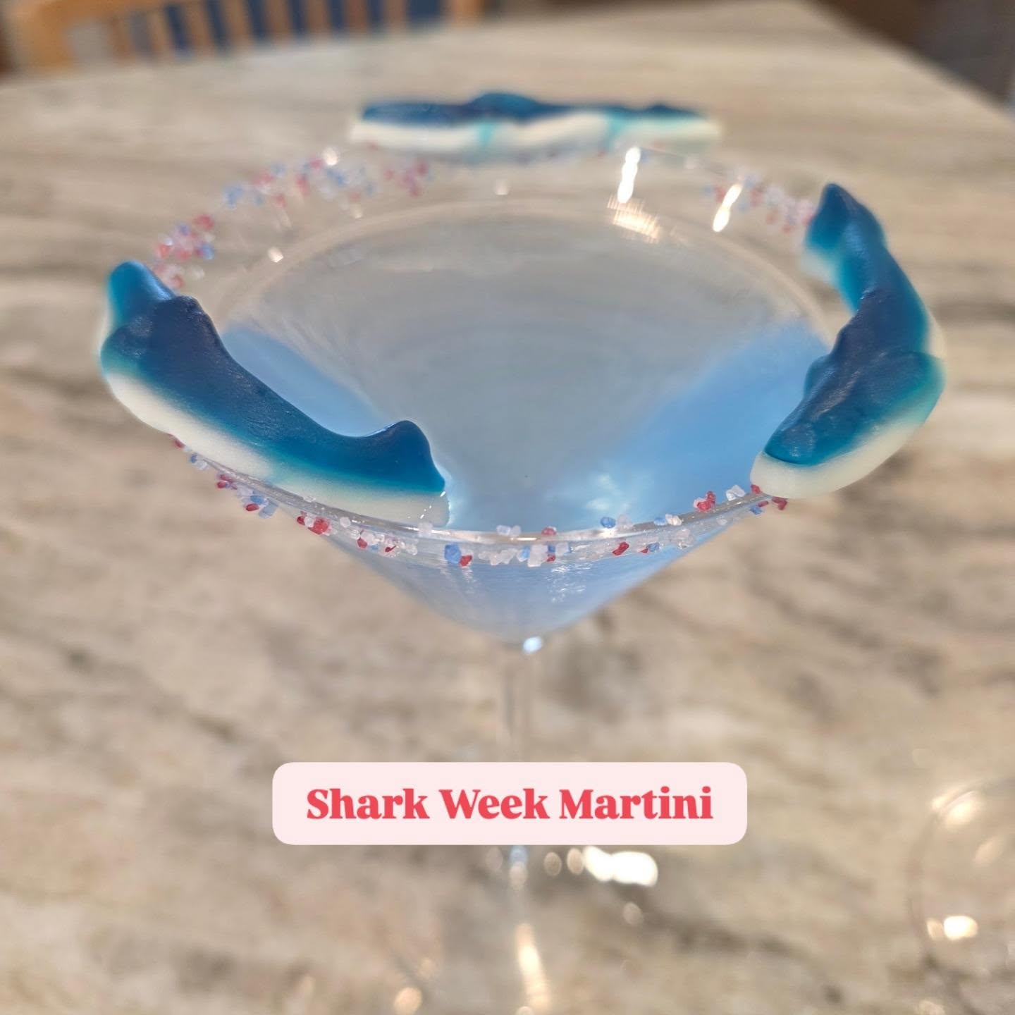 Shark Week's most dangerous martini
#SharkWeek #Martini #dinneralaamy #TastefullySimple #connectionnotperfection